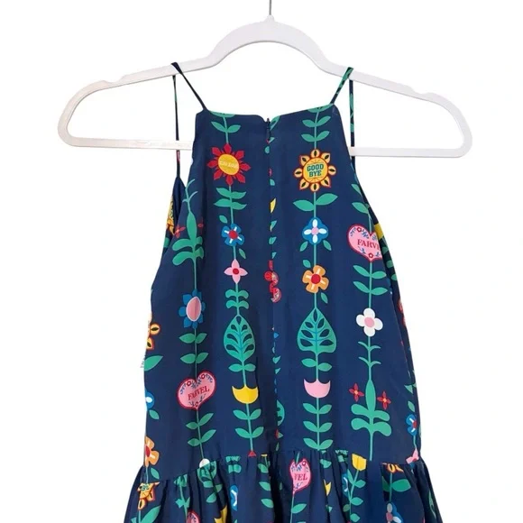 Disney Parks It's a Small World Dress Tank Colorful Mary Blair Blue Sz XL - Picture 7 of 11